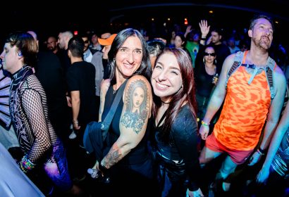 Guests posing at Giuseppe Ottaviani at Avalon Hollywood in Hollywood, CA