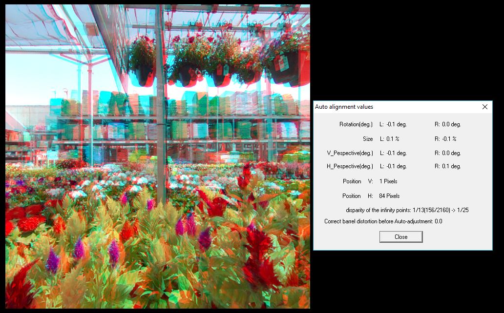 Kandao Qoocam 3D Alignment test