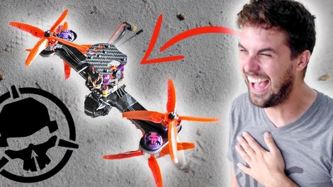 Bone Drone: a bizarre stick drone