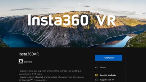Insta360 VR now available