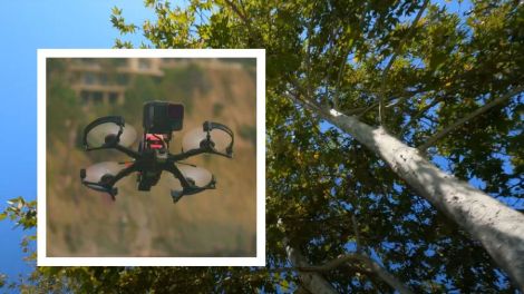 Spydr MOJO pivot drone gets amazing shots