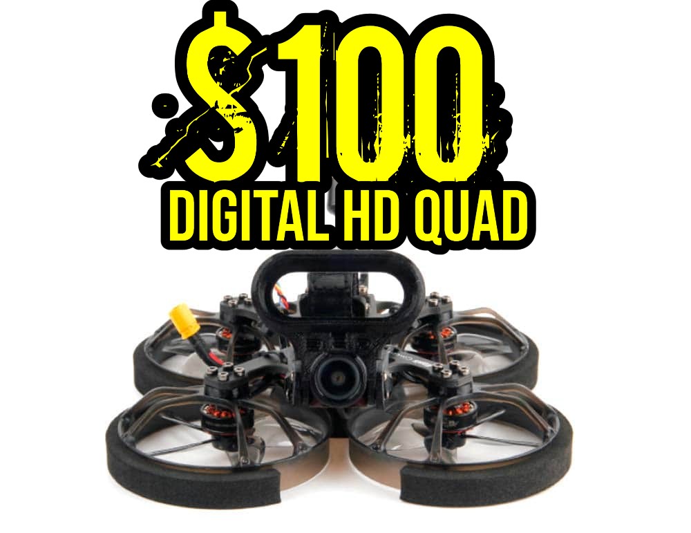 $100 digital HD cinewhoop FPV