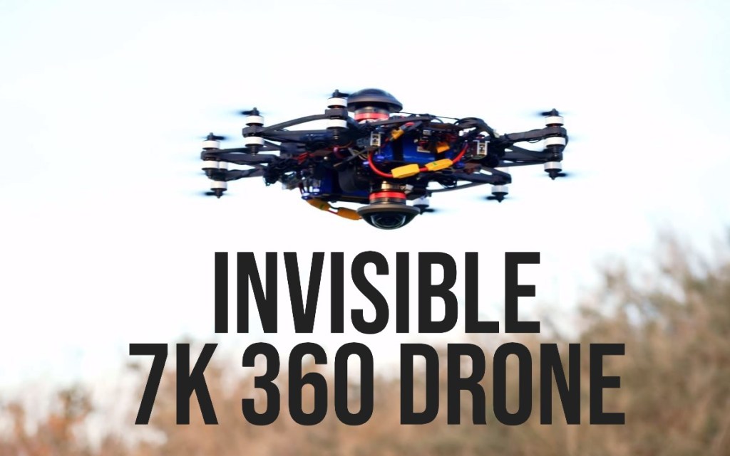 Invisible 360 cinelifter drone