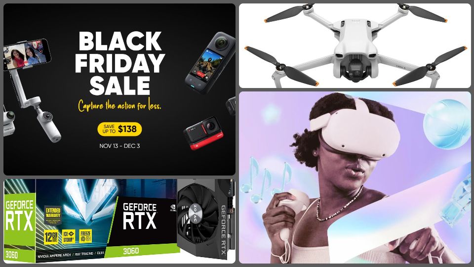 Black Friday deals 2023 for 360 cameras and VR