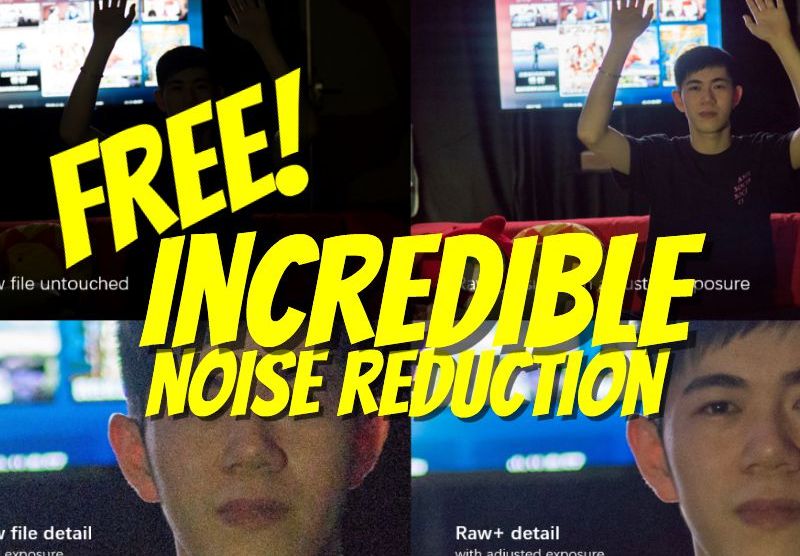 Kandao Raw+ free noise reduction with image stacking