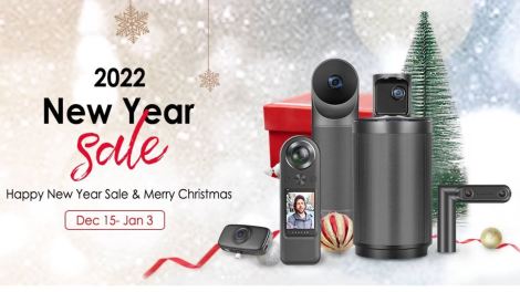 New Year Sale coupon code for Kandao 360 cameras