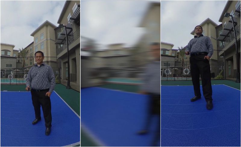 Camera move #11: whip pan