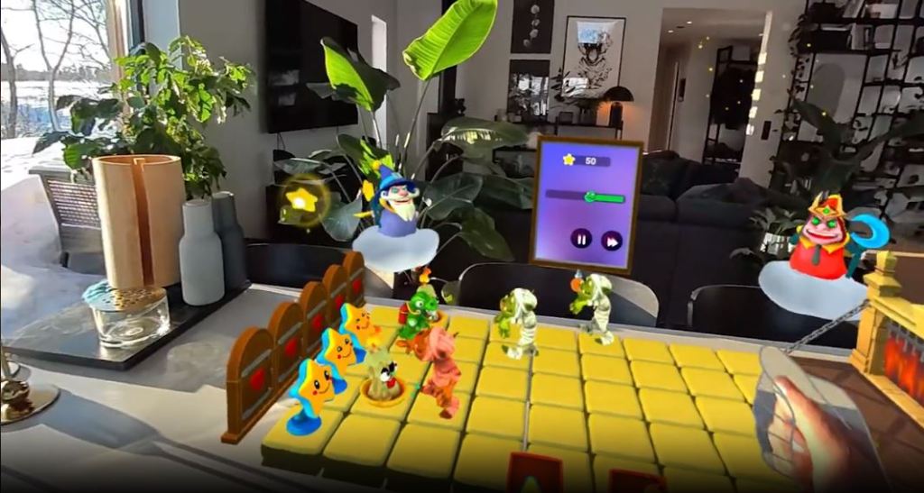 Toy Monsters is like a VR version of Plants vs Zombies