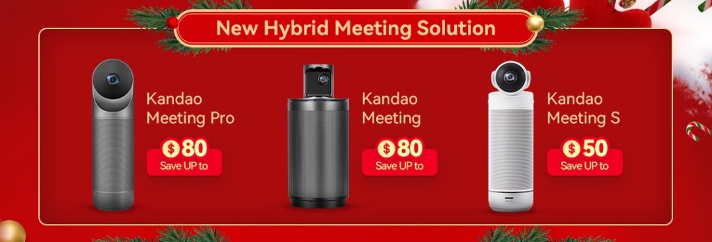 Kandao Meeting is a video conference camera with automatic tracking