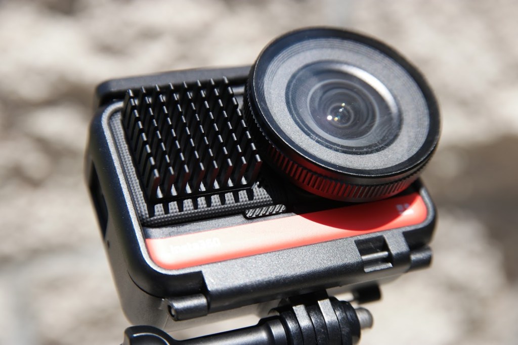 Insta360 One R 1-inch mod with heat sink